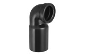 Afvoerproducten - Geberit Ction bend pe-hd 90g d90/90 l22.5/7.5 - 366.925.16.1