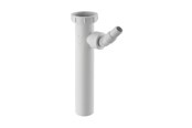 Afvoerproducten - Geberit straight Connector with union nut with angled hose - 152.242.11.1