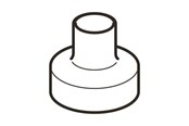 Afvoerproducten - Geberit Reducer pe-hd d90/63 concentrisch - 366.570.16.1