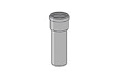 Afvoerproducten - Girpi 52mm x 250mm buis met mouwen - SMMF52250