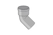 Afvoerproducten - Girpi 78mm x 87° bocht - S4M78