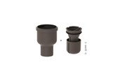 Afvoerproducten - Unidrain Outlet unit w/vertical outlet Ø75 mm incl. water trap corner drain - 2412.0075
