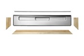 Afvoerproducten - Unidrain Mounting set for line drain H 22 mm (300-1000 mm) - 1804.1022