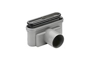 Afvoerproducten - Unidrain Outlet unit w/horizontal outlet Ø75 mm incl. water trap - 1421.0075