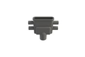 Afvoerproducten - Unidrain Outlet unit w/vertical outlet Ø75 mm incl. water trap and fire horizontal side inlets Ø40 mm - 1414.0075
