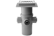 Afvoerproducten - Purus Drain bowl maxiflex 110 mm with Roestvrij Staal grate 4 inle - 153445-956