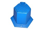 Watervoorzieningsproducten - Jemi Cover stopvalve 78x75 mm hexagon cast iron - 145600000