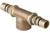 Alu pex systemen - Geberit Mepla T-stuk met vrouwelijke draad: d=63mm rp=1 d1=6 - 607.363.00.5