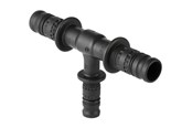 Alu pex systemen - Geberit Mepla T-stuk verkleind: d=32mm d1=20mm d2=26mm - 624.314.00.5