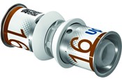 Alu pex systemen - Uponor press composite coupling ppsu 20-20 - 1039934