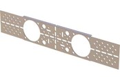 PEX-systemen - Uponor smart aqua plus mounting bracket m7 c/c 150 mm for te - 1085749