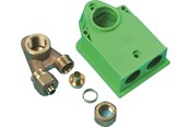 PEX-systemen - Uponor termination box pex dr box iv twin 15x2.5-1/2ft-15x2. - 1036201