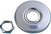 Douche- en montageaccessoires - Uponor muurkap bekleed met moer 21x70x5mm - 1033991