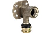 Alu pex systemen - Viega Raxofix wandplaat 16 mm x 12 - 645915