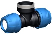 Watervoorzieningsproducten - +GF+ Tee ijoint 32 x 1" x 32 mm - 158400184