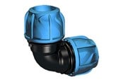 Watervoorzieningsproducten - +GF+ Ijoint elbow 90° 63mm - 158400075