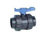 Kunststof buizen en fittingen - +GF+ Ball valve 22i pvc/epdm d63 - VSA22I630