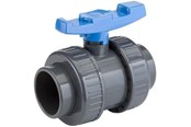 Kunststof buizen en fittingen - +GF+ Kogelkraan 22i pvc/epdm d32 - VSA22I320