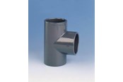 Kunststof buizen en fittingen - +GF+ T 90° equal polyvinylchloride pn16 d63 - 721200111