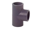 Kunststof buizen en fittingen - +GF+ T 90° equal polyvinylchloride pn16 d20 - 721200106