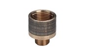 Schroefdraadfittingen - Viega Pointed socket 1 1/2" x 1 1/4" gunmetal - 650865