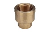 Schroefdraadfittingen - Viega Form socket 1 1/2" x 1" gunmetal - 267520