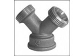 Schroefdraadfittingen - K. Neerskov Y-piece distributor piece 3/4 mf / np / np ms krkr. - 048223506