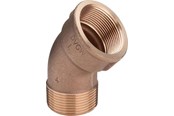 Schroefdraadfittingen - Viega elleboog 45° vrouwelijk/mannelijk 114 gunmetal - 448271