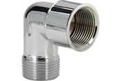 Schroefdraadfittingen - Viega elbow 90° 12 Messing chromed - 1982842-FKR