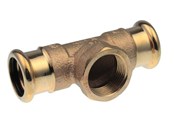 Drukbuizen en fiittings - Vsh Fabrieken Xpress Koper threaded t-piece fff 28xrp3/4x28 - 38593
