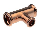 Drukbuizen en fiittings - Vsh Fabrieken Xpress Koper reduced t-piece fff 22x18x22 - 4801852