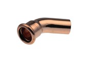 Drukbuizen en fiittings - Vsh Fabrieken Xpress Koper elbow 45 deg. fø 18 - 38403