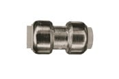 Koperen buizen en fittingen - Broen Rechte koppeling, push-fit x push-fit 10 mm - 45109