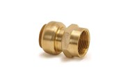 Koperen buizen en fittingen - Broen Straight female connector. push-fit x bsp Parallel female thread 15mm x 1/2 - 45206