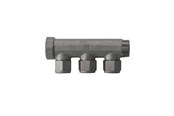 PEX-systemen - Pettinaroli manifold 3 outlets tea 15 mm bi-203pt-15/10 - BI-203PT-15/10