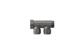 PEX-systemen - Pettinaroli manifold 2 outlets tea 15 mm - BI-202PT-15/10