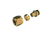 Vloerverwarming - Pettinaroli 3/4 adapting set Geel 18x20mm for pex - 3015-006-20/16