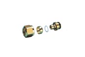 Vloerverwarming - Pettinaroli Compleet aanpassingsset 16x12mm voor aluminium - 3015SCR-006-16/12