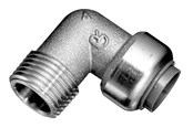 PEX-systemen - Roth male elbow 90° push-fit 22 mm x 3/4" - 17046605.322