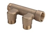 PEX-systemen - Viega Distribution pipe 3/4" - 2 gunmetal - 104658