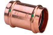 Drukbuizen en fiittings - Viega Profipress sliding coupling 15 mm Koper - 461256