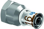 Alu pex systemen - Uponor s-press plus adapter female thread 20 mm x 12 - 1070516