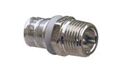 Alu pex systemen - Uponor press adapter male thread 50-r1 1/2mt - 1046905