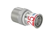 Alu pex systemen - Uponor s-press plus AV / multimedia paneel male thread 25 mm x 1 - 1070508
