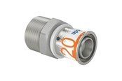 Alu pex systemen - Uponor s-press plus AV / multimedia paneel male thread 20 mm x 34 - 1070505