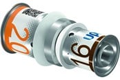 Alu pex systemen - Uponor s-press plus reducer 25 x 20 mm - 1070554