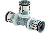 Alu pex systemen - Uponor s-press plus pres tee 32 mm - 1070563