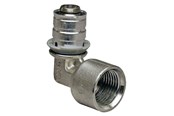 Alu pex systemen - Uponor press elbow adapter female thread 40-rp1 1/2ft - 1046910