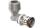 Alu pex systemen - Uponor s-press plus elbow male thread 32 mm x 1 - 1070537