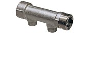 Alu pex systemen - Uponor manifold male female thread s 1mt/ft 2x1/2mt - 1014107
